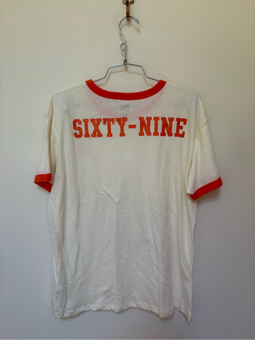NWOT Urban Outfitters BDG Varsity Graphic Slim Fit Retro Ringer Tee Size XL - Picture 5 of 11